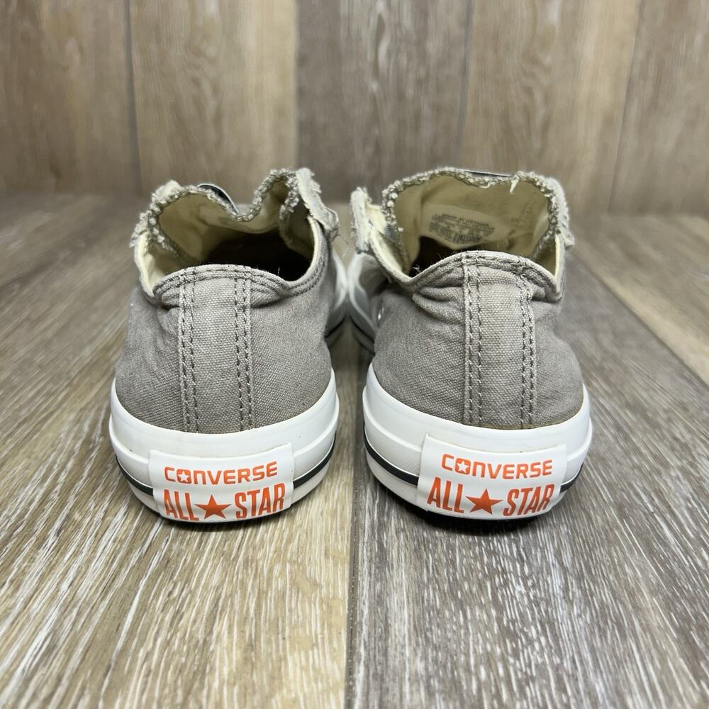 Converse Chuck Taylor All Star Grey Slip On Sneaker Shoes US Youth 4 / M 4 / W 6 - Picture 7 of 10